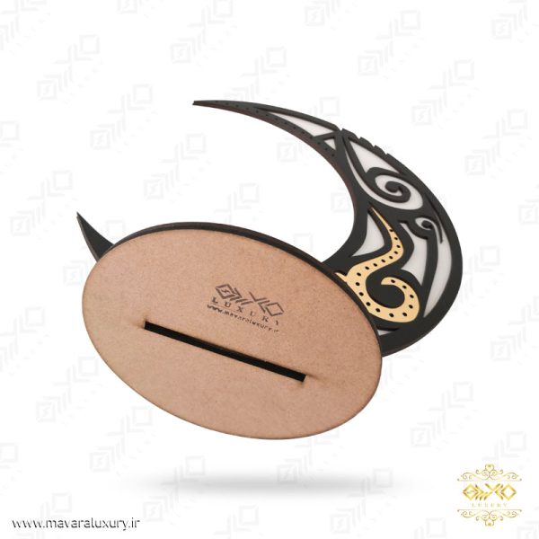 استند آویز زیورآلات طرح ماه مدل MD003