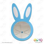 آینه دکوراتیو اتاق کودک طرح خرگوش MKIDS26