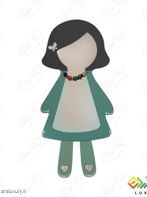 آینه دکوراتیو دخترانه اتاق کودک طرح MKIDS18 (سایز بزرگ)