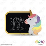 تخته سیاه کودکانه طرح یونیکورن MKIDS40