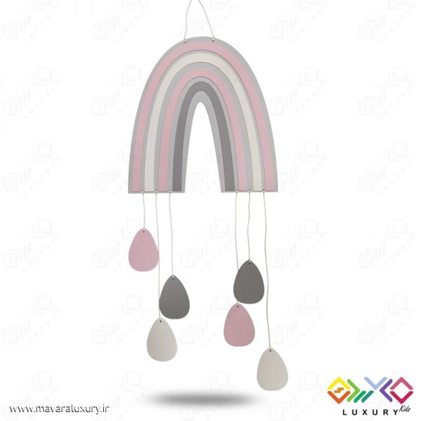 دیوار آویز تزئینی اتاق کودک رنگین کمان فانتزی Mkids37