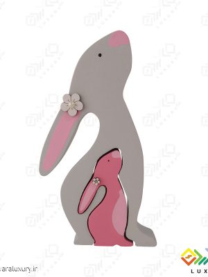 اکسسوری اتاق کودک پازل خرگوش مادر و دختر MKids55