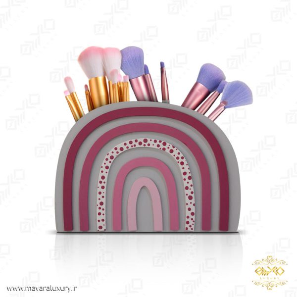 جای قلم، ابزار و قلموی آرایش مدل رنگین کمان MD017