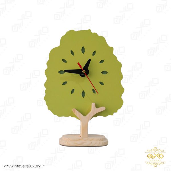 ساعت رومیزی طرح درخت MD038