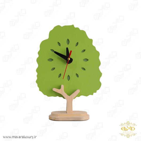 ساعت رومیزی طرح درخت MD038
