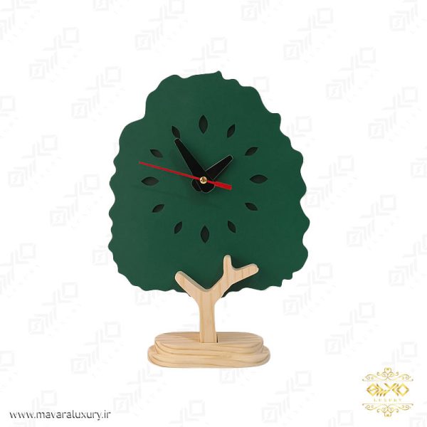 ساعت رومیزی طرح درخت MD038 - تصویر 2