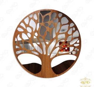 آینه دکوراتیو دیواری مدل MM019