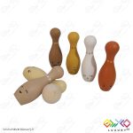 اسباب بازی چوبی ست بولینگ فانتزی MKT04B - تصویر 6
