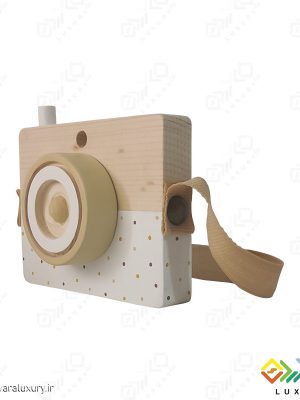 دوربین کودکانه چوبی لاکچری مدل فانتزی MKT19B - E