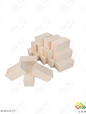 مکعب مستطیل چوبی خام 5 در 10 سانتیمتر MKIDS35