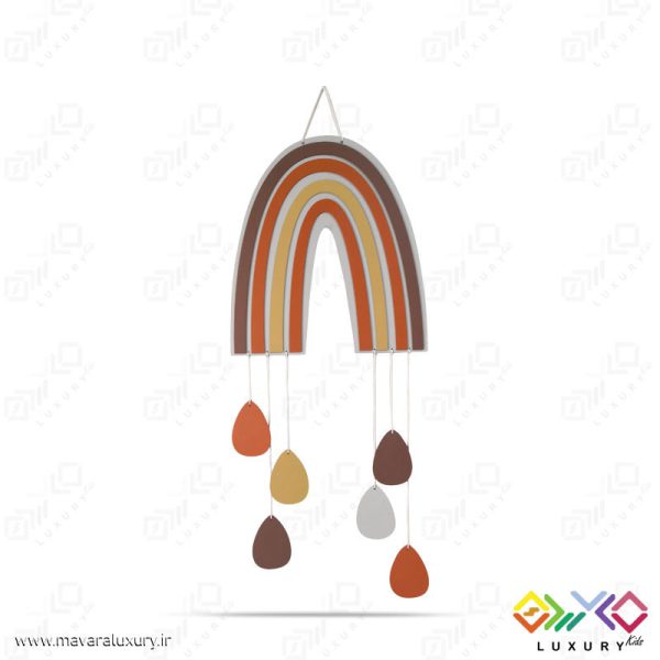 دیوار آویز تزئینی اتاق کودک رنگین کمان فانتزی Mkids37 - تصویر 3