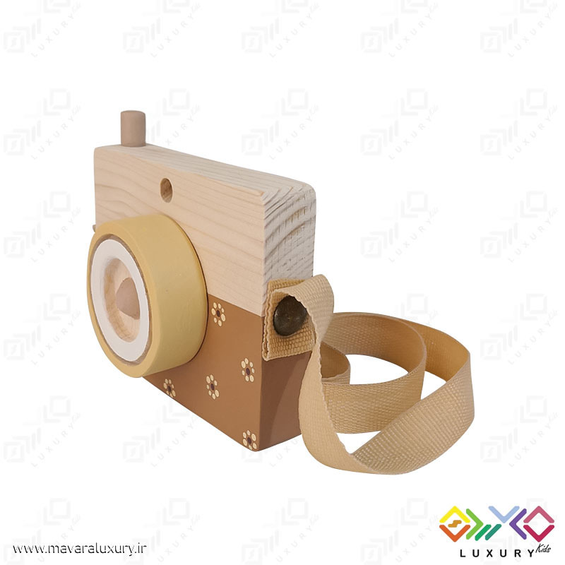 دوربین کودکانه چوبی لاکچری مدل فانتزی MKT19C
