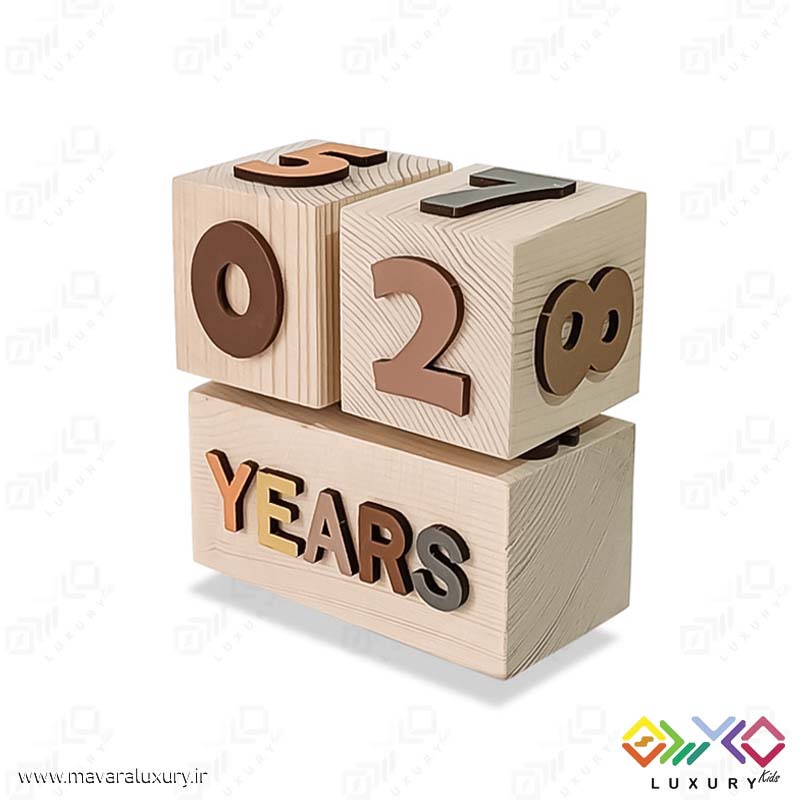 مکعب ماهگرد چوبی