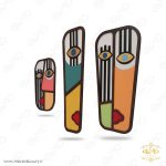 دیوارکوب ماسک های دکوراتیو MF220-A - تصویر 5