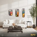 دیوارکوب ماسک های دکوراتیو MF220-A - تصویر 8