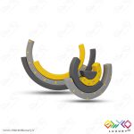 اکسسوری اتاق کودک پازل رنگین کمان چوبی 7 رنگ با طراحی MKT01 - تصویر 11