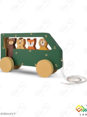 اتوبوس اسباب بازی چوبی