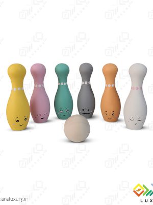 اسباب بازی چوبی ست بولینگ فانتزی MKT04B - A
