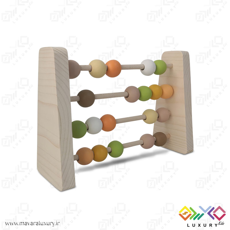 چرتکه اسباب بازی چوبی
