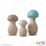 ست فانتزی خانواده قارچ چوبی MKT07