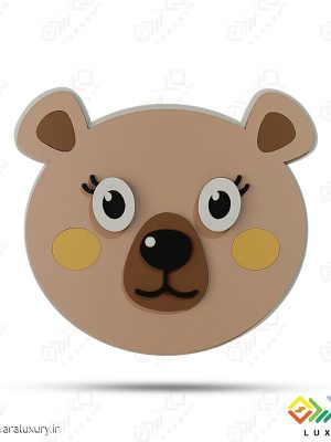 دیوارکوب تزئینی اتاق کودک طرح حیوانات (خرس) MKIDS19 - D