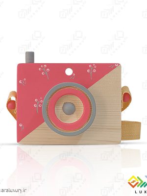 دوربین کودکانه چوبی لاکچری مدل فانتزی MKT19E - D