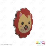 دیوارکوب تزئینی اتاق کودک طرح حیوانات (شیر) MKIDS19 - تصویر 5
