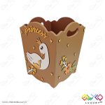 سطل زباله اتاق کودک سری پرنسس طرح قو MKids72