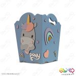 سطل زباله اتاق کودک طرح پونی کوچولو MKids72